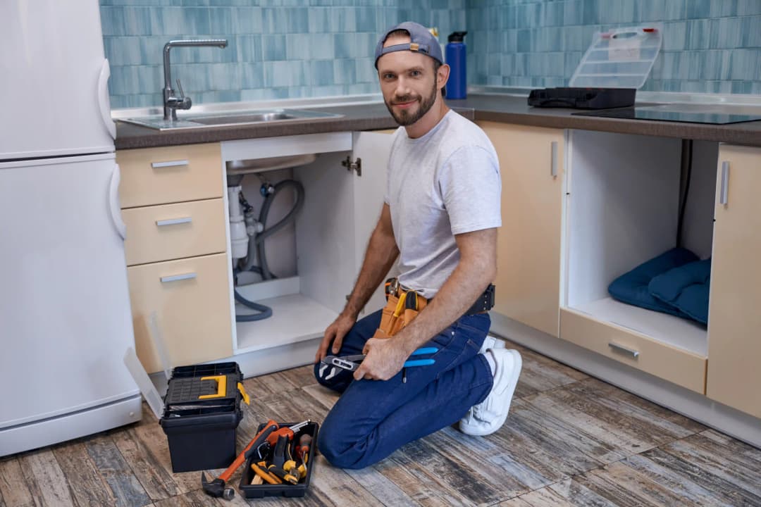 young-caucasian-male-worker-on-floor-next-to-kitchen